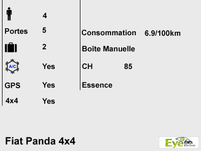 fiata panda 4x4 fr